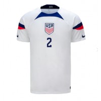 Camisa de time de futebol Estados Unidos Sergino Dest #2 Replicas 1º Equipamento Mundo 2022 Manga Curta